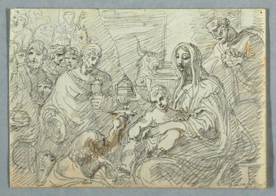 Dessin, étude sur l