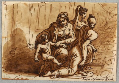 Groupe de figures, étude de la Donation, d