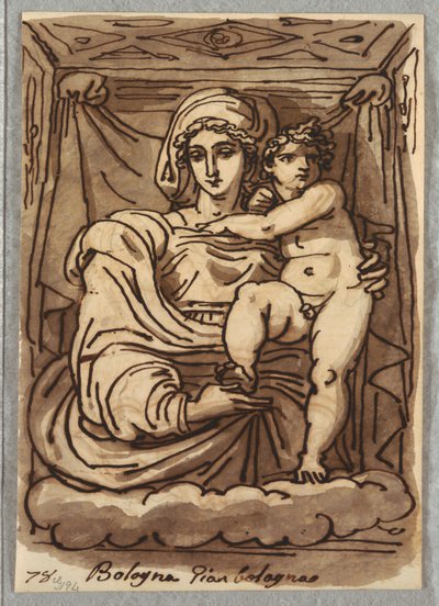 Madone et Enfant - Felice Giani
