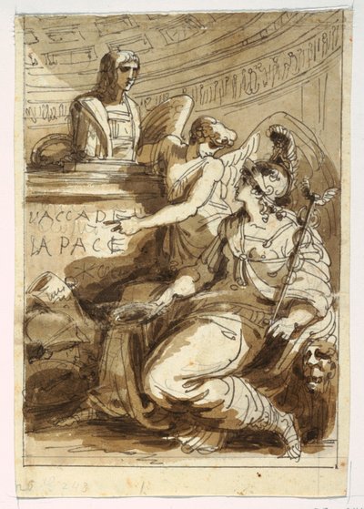 Monument pour une Accademia della Pace - Felice Giani