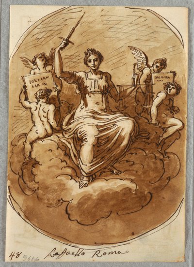Personnification de la Justice - Felice Giani