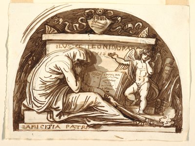 Monument sépulcral pour Leonida Spada - Felice Giani
