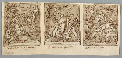 Printemps, Été, Automne - Felice Giani