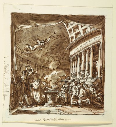 Décor de scène : Rideau, L