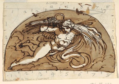 Été, Lunette pour plafond, Sala Ottagonale, Palazzo Milzetti, Faenza - Felice Giani
