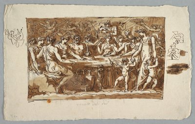 Le festin des dieux - Felice Giani