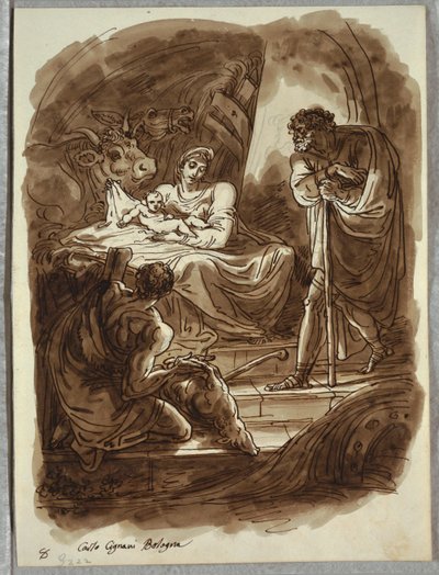 La Nativité, étude d