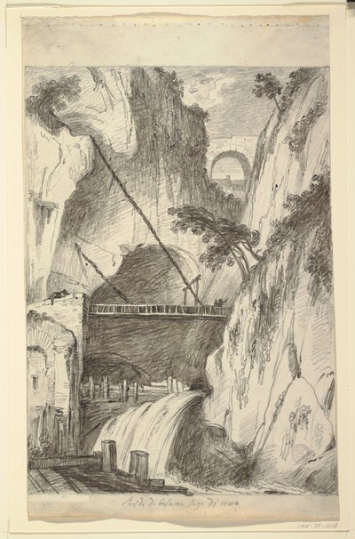 Le Ravin de Bellano, près du Lac de Côme - Felice Giani