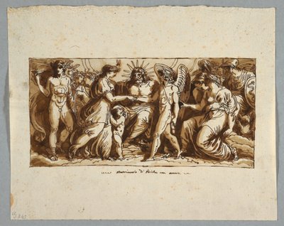 Le Mariage de Psyché et Cupidon - Felice Giani