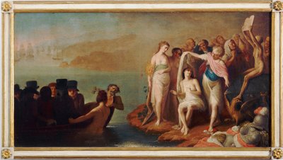 Arrivée des exilés italiens en France en 1802 - Felice Guascone