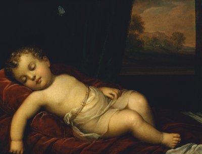 Enfant endormi - Felice Schiavoni