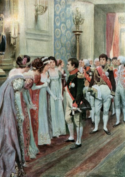 Une réception aux Tuileries - Felicien baron de Myrbach Rheinfeld