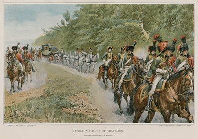 Le mode de voyage de Napoléon - Felicien baron de Myrbach Rheinfeld