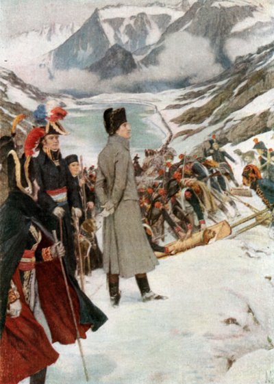 Le Passage du Saint-Bernard - Felicien baron de Myrbach Rheinfeld