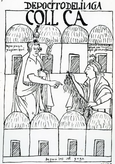 Entrepôts Incas - Felipe Huaman Poma de Ayala