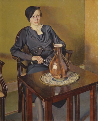 Femme avec un vase, vers 1929 - Feliu Elias Bracons