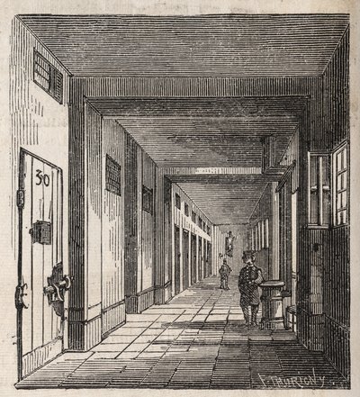 Paris - Prison de la Petite Roquette (prison pour femmes et adolescents) - Felix (after) Thorigny