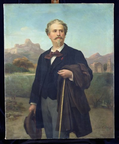 Portrait de Frédéric Mistral (1830-1914) 1885 - Felix Auguste Clement