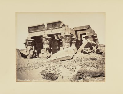 Koum-Ombos (Égypte) - Félix Bonfils