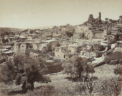 Vue panoramique de Béthanie, l