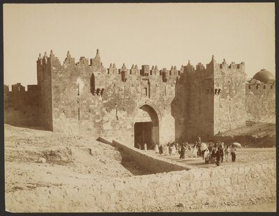 Porte de Damas - Félix Bonfils
