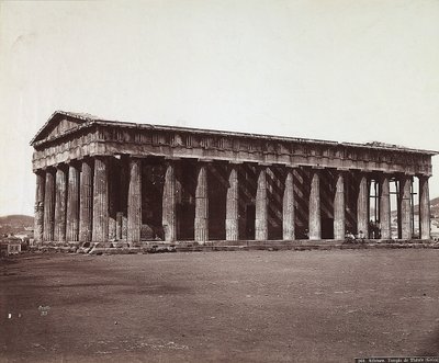 Le temple de Thésée sur l