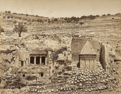 Tombe de Saint Jérôme en Palestine - Félix Bonfils
