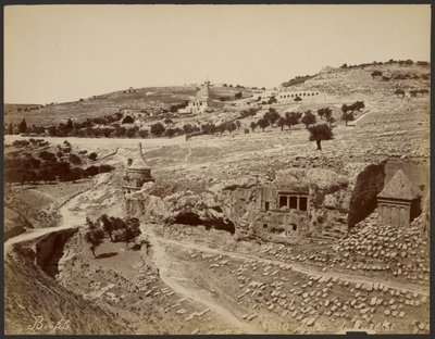 Vallée de Josaphat - Félix Bonfils