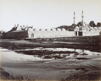 Vue du complexe de Tekkuyeh Suleimaniyeh, à Damas, Syrie, partie d