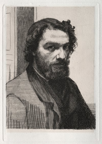 Alphonse Legros, 1861 imprimé en 1875 - Felix Bracquemond