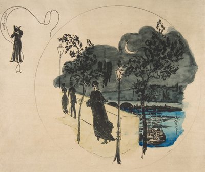 Décoration pour une assiette: Notre Dame - Felix Bracquemond