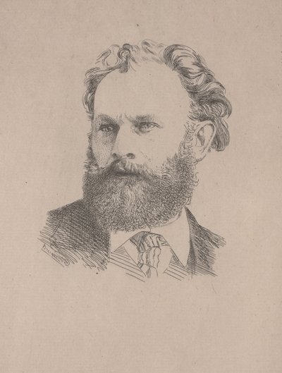 Portrait de Manet - Felix Bracquemond