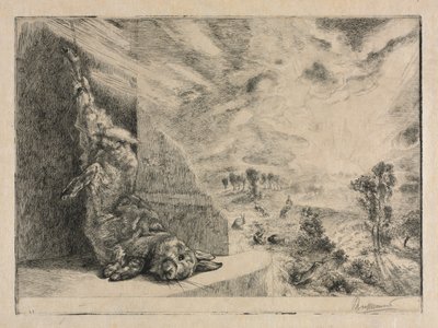 Le Lapin Sauvage, 1891 - Felix Bracquemond