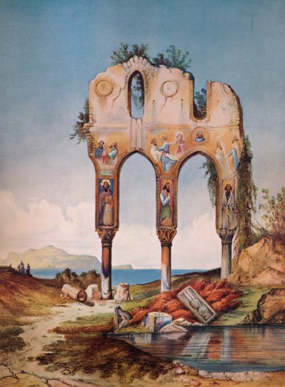 Ruines près de Palerme, 1852, 1938 - Felix De Lapommeraye