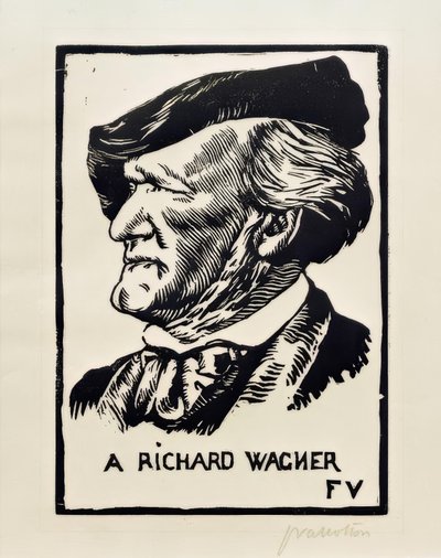 À Richard Wagner - Felix Edouard Vallotton