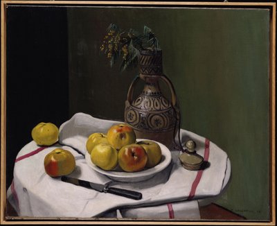 Pommes et vase marocain, 1914 - Felix Edouard Vallotton