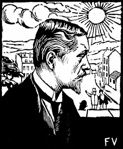 Autoportrait - Felix Edouard Vallotton