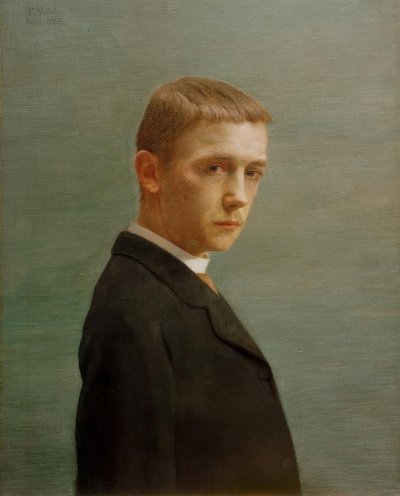 Autoportrait à l’âge de vingt ans - Felix Edouard Vallotton