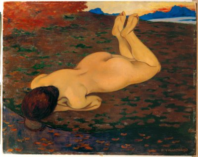 Baigneuse ou la Source - Felix Edouard Vallotton