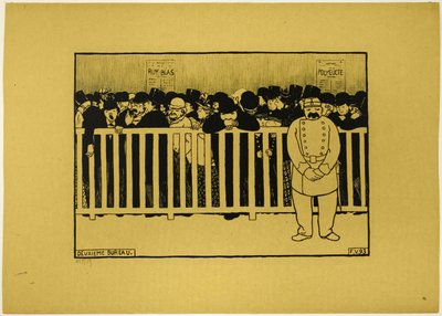 Guichet - Felix Edouard Vallotton