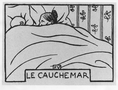 Poil de Carotte : « le cauchemar », écrit par Jules Renard, éd. Flammarion (illustration) - Felix Edouard Vallotton