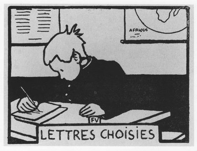 Carrot Poil: "lettres choisies", Jules Renard, illustration de Félix Vallotton, éd. Flammarion - Felix Edouard Vallotton