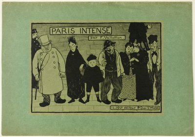 Couverture pour Paris Intense - Felix Edouard Vallotton