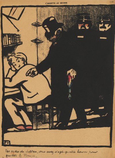 Crimes et châtiments XXI, 778 : Par ordre du Sultan, 1869 - Felix Edouard Vallotton