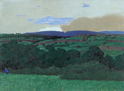 Environs de Lausanne, 1900 - Felix Edouard Vallotton