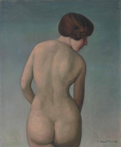 Femme nue de dos, 1909 - Felix Edouard Vallotton