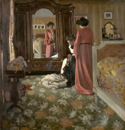 Intérieur - Felix Edouard Vallotton