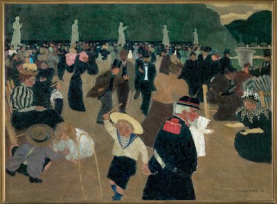 Jardin du Luxembourg - Felix Edouard Vallotton