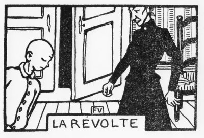 La révolte - Felix Edouard Vallotton