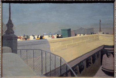 Le Pont Neuf à Paris - Felix Edouard Vallotton